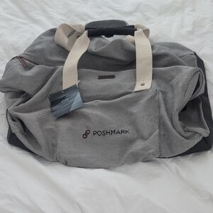 Gray Canvas Men's Bag